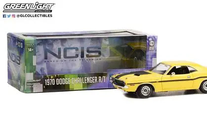 NCIS 2008 - Dodge Challenger R/T Yellow 1970 1/18 GreenLight GR12845