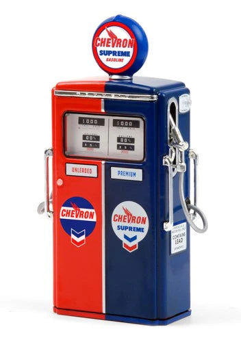 Vintage Gas Pumps S 12 Tokheim 350 Twin Pump Shell 1954 1/18 GreenLight GR14120-C