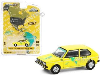 VW GOLF MK1 Hartetest Alaska-Feuerland USA/TIERRA 6 OFF - 1/64 Scale - Greenlight - GR30238