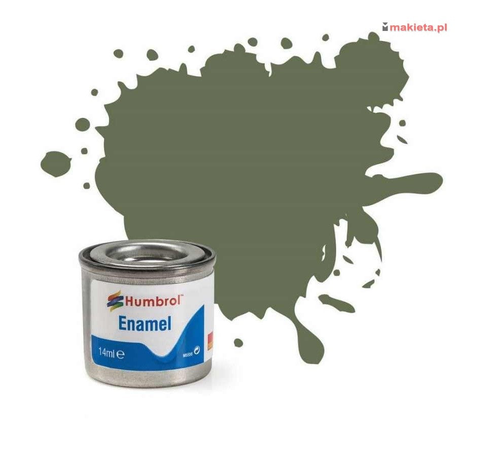 Marine Green Matt Enamel Paint 14ml - Humbrol 105