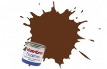 German Camouflage Red Brown Matt Enamel Paint 14ml - Humbrol 160