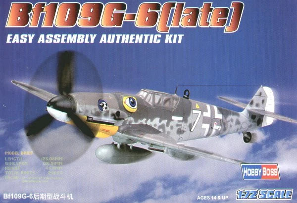 Messerschmitt Bf.109 G-6 Late - 1/72 Scale Hobby Boss 80226