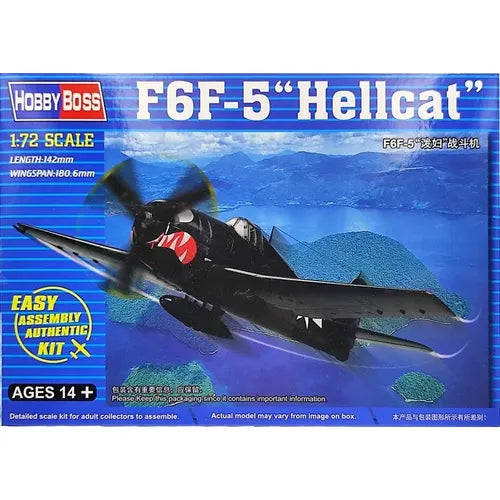 Grumman F6F-5 Hellcat - 1/72 Scale Hobby Boss 80260