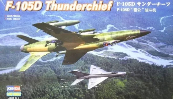 F-105D THUNDERCHIEF - 1/48 Scale Hobby Boss 80332