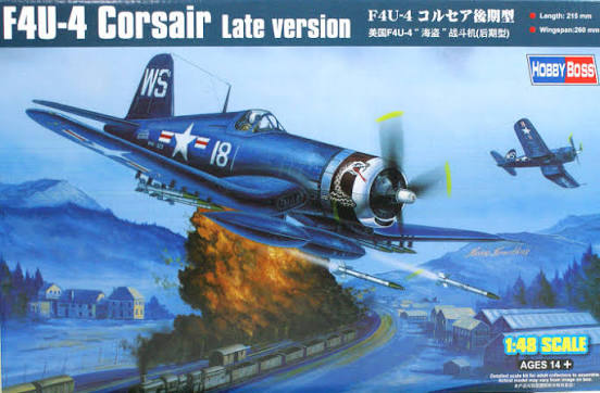 F4U CORSAIR LATE VERSION - 1/48 Scale Hobby Boss 80387
