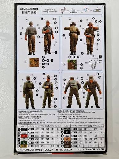 GERMAN SELF PROPELLED GUN CREW- 1/35 Scale Hobby Boss 84402