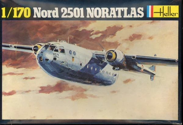 Nord 2501 Noratlas - 1/170 Scale Heller - HEL035