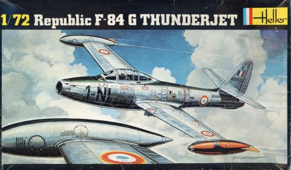 Republic F-84G Thunderjet - 1/72 Scale Heller HEL278