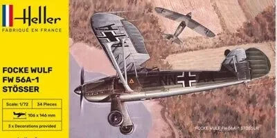 Focke-Wulf Fw.56A-1 Stoesser - 1/72 Scale Heller - HEL80238