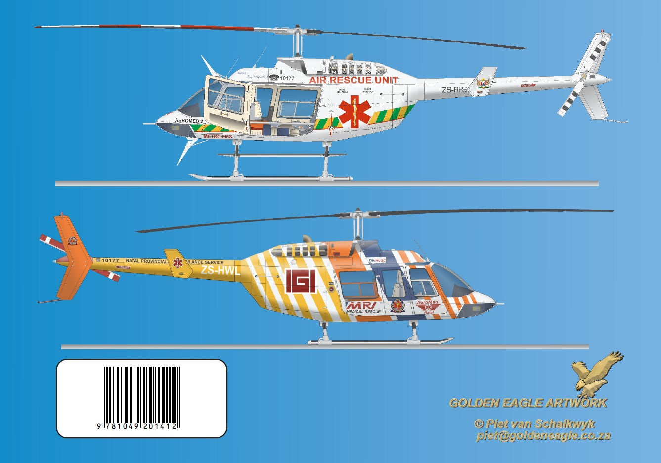Helicopter Emergency Medical Services and Surf and Sea Rescue Helicopters in South Africa