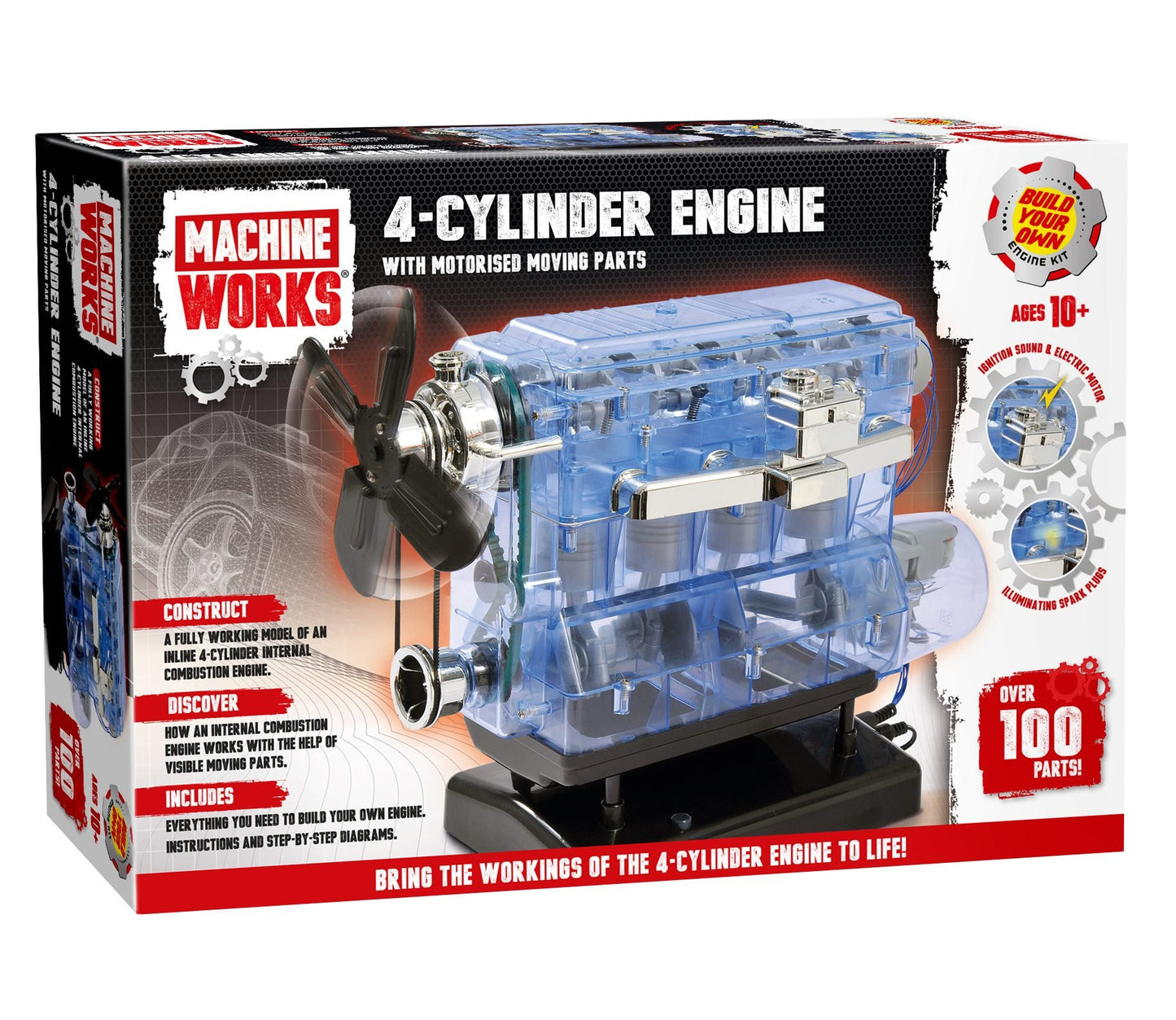 4 Cyinder Engine Machine Works HM04R