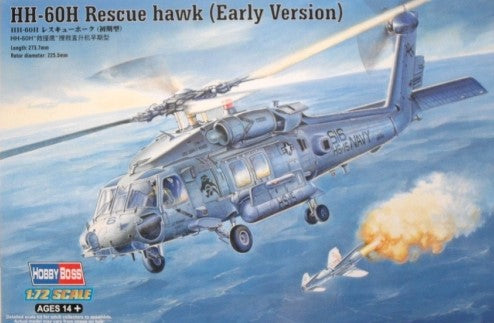 Sikorsky HH-60H Rescue Hawk (Early Version) - 1/72 Scale Hobby Boss 87234