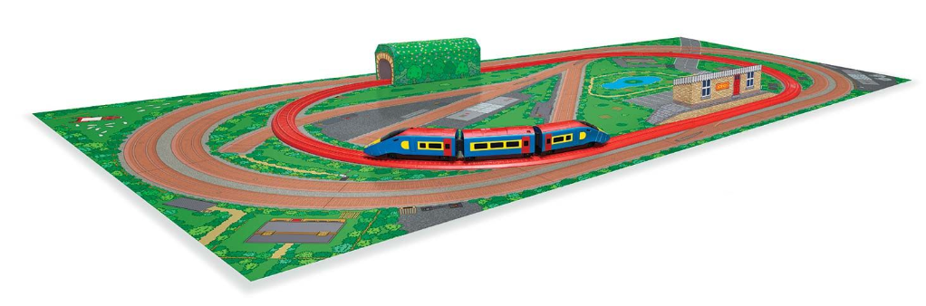 'Flash' The Local Express RCB Train Set 00 Gauge Hornby R9332M