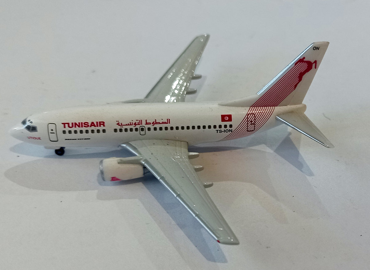 Boeing 737-6H3 Tunisair - 1/500 Scale Herpa Wings HW505956