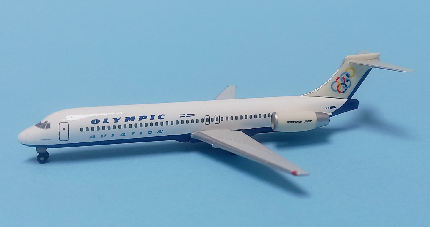 Boeing 717-200 Olympic Airways - 1/500 Scale Herpa Wings 512251