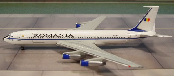 Boeing 707-3K1C Romania - 1/500 Scale Herpa Wings HW514095