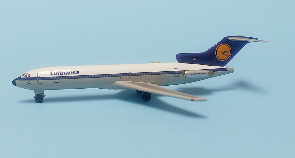 Boeing 727-200 Lufthansa - 1/500 Scale Herpa Wings HW515917/TAS007374