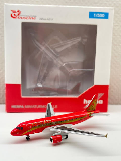 Airbus A319 Rusline - 1/500 Scale Herpa Wings HW523776