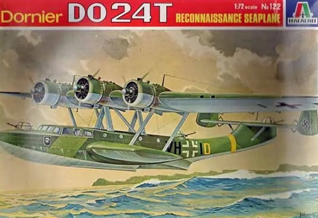 Dornier DO 24 Reconnaissance Seaplane 1/72 Scale Italeri 122