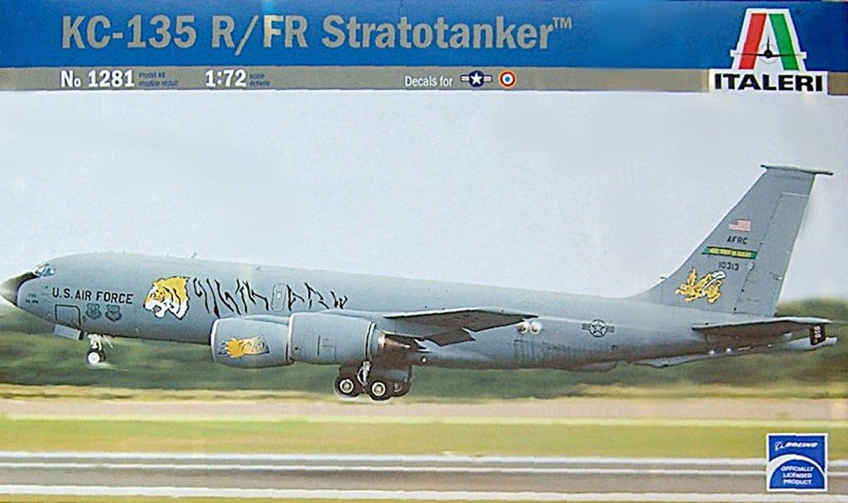 KC-135 R/FR Stratotanker 1/72 Scale Italeri 1281