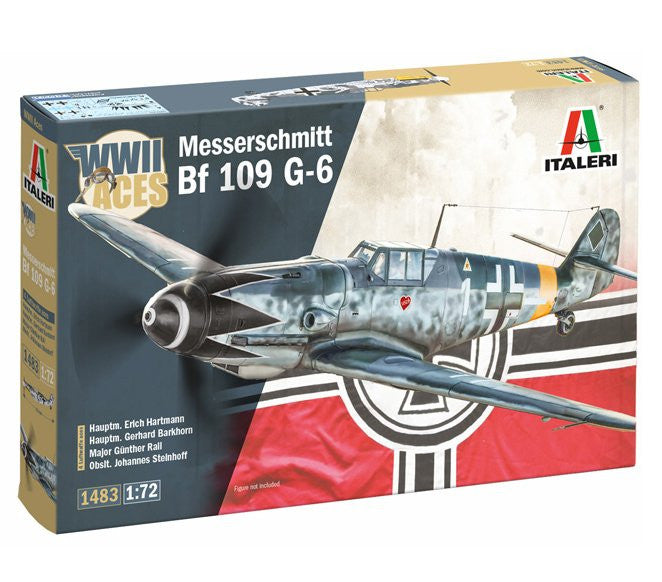 Msserschmitt Bf.109 G-6 Aces - 1/72 Scale Italeri 1483