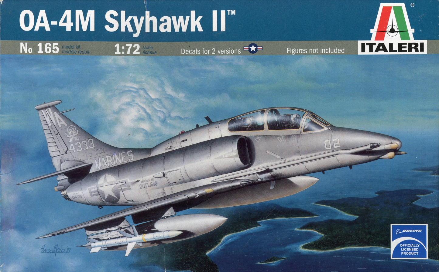 Douglas OA-4M Skyhawk II - 1/72 Scale Italeri IT165