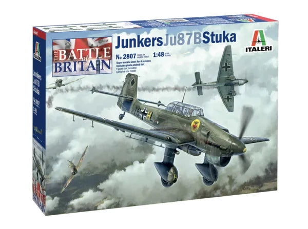 Junkers JU-87B Stuka BoB 80th Anniversary 1/48 Scale Italeri 2807