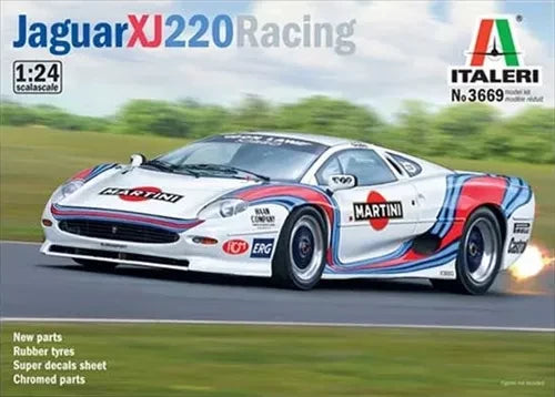Jaguar XJ 220 Race Car 1/24 Scale Italeri 3669
