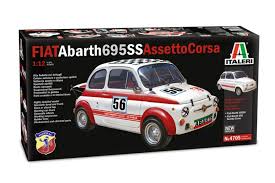 FIAT Abarth 695 SS - 1/12 Scale Italeri 4705