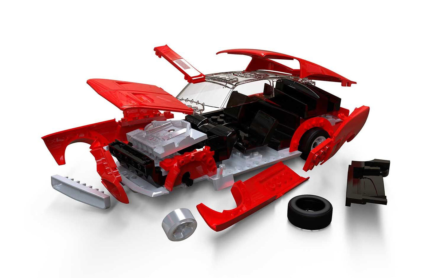 Quickbuild Ford Mustang GT 1968 Airfix J6035