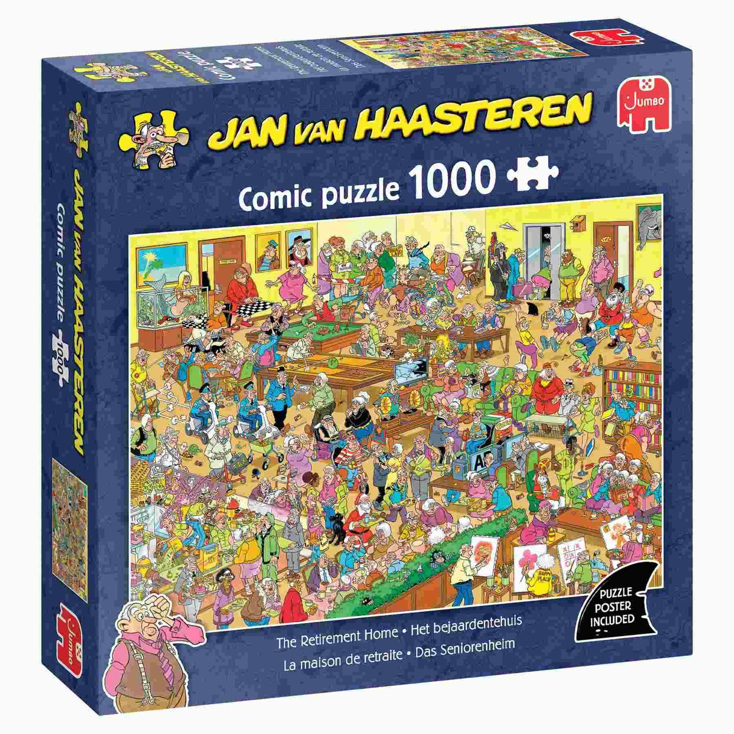 The Retirement Home - 1000 Piece Jumbo Puzzle JB1110100626