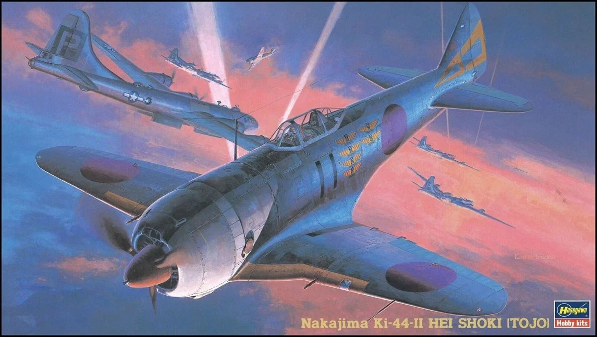 Nakajima Ki-44-II Hei Ahoki Tojo - 1/48 Scale Hasegawa JT36