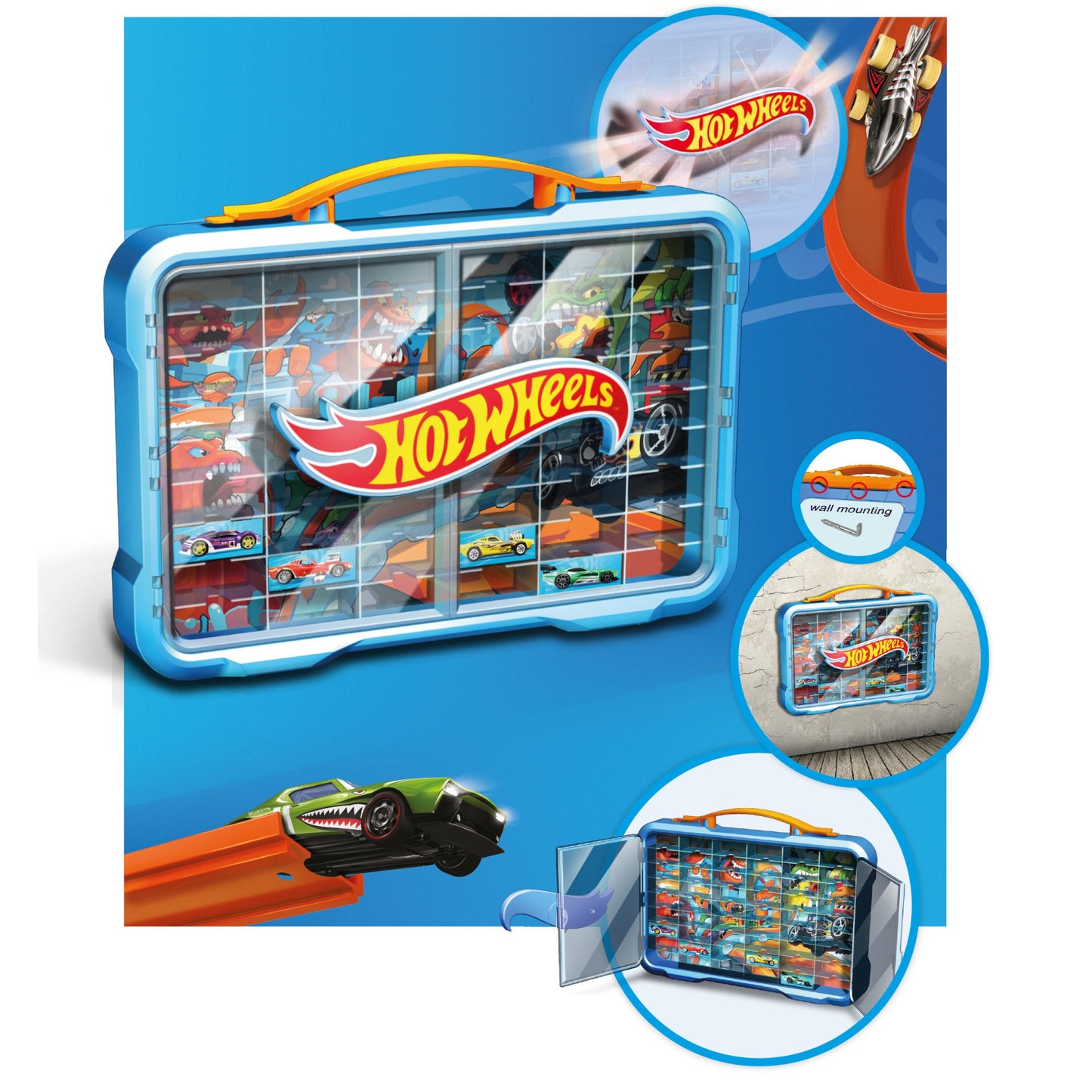 Hot Wheels - Collecting showcase Klein Toys 2408