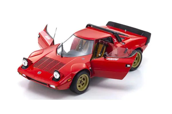 LANCIA STRATOS HF RED 1973 1/18 Scale Kyosho KYO08130R