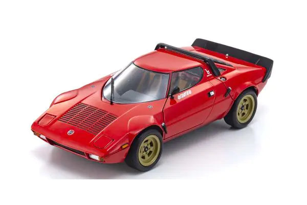 LANCIA STRATOS HF RED 1973 1/18 Scale Kyosho KYO08130R