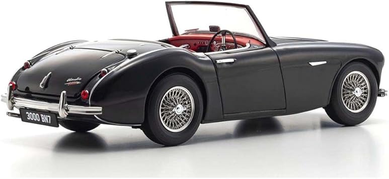 AUSTIN HEALEY 3000 BN7 BLACK 1/18 Scale Kyosho KYO08149BK