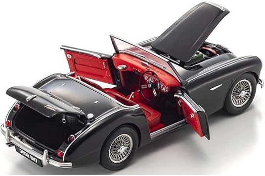 AUSTIN HEALEY 3000 BN7 BLACK 1/18 Scale Kyosho KYO08149BK