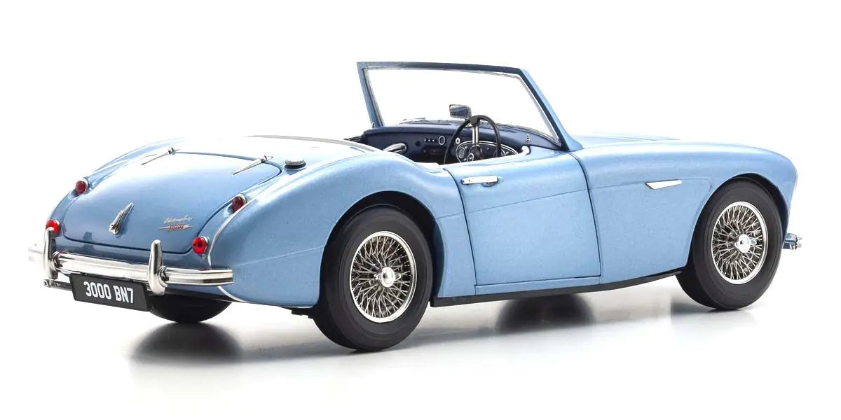 AUSTIN HEALEY 3000 BN7 HEALEY BLUE 1/18 Scale Kyosho KYO08149HBL
