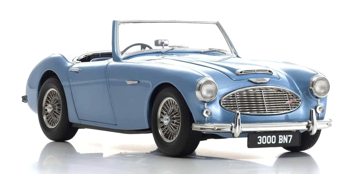 AUSTIN HEALEY 3000 BN7 HEALEY BLUE 1/18 Scale Kyosho KYO08149HBL