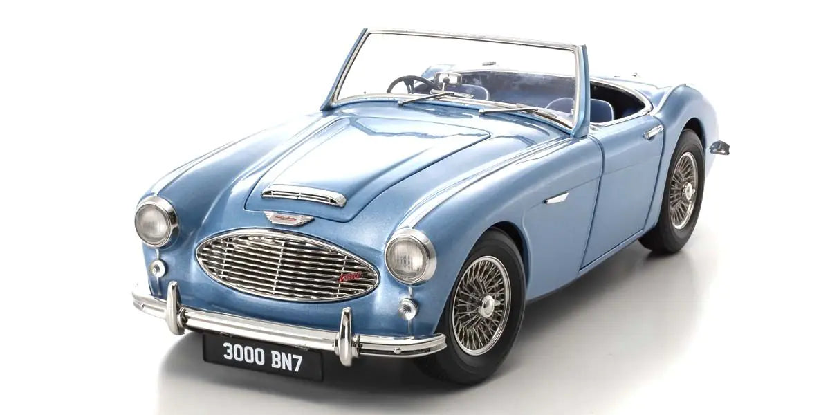 AUSTIN HEALEY 3000 BN7 HEALEY BLUE 1/18 Scale Kyosho KYO08149HBL