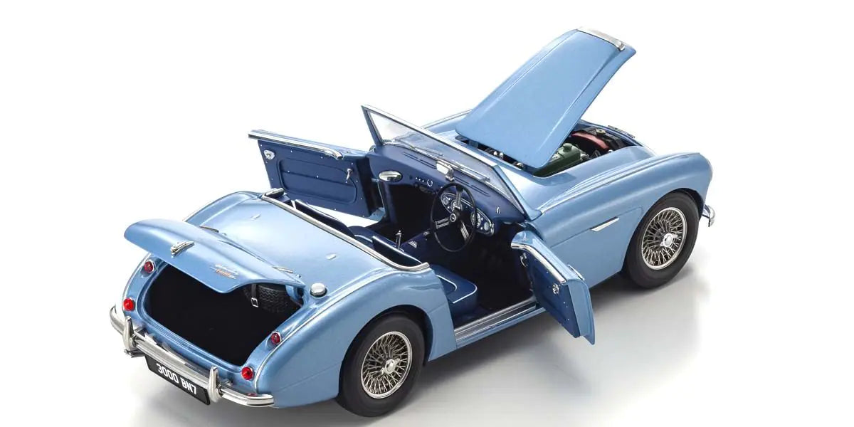 AUSTIN HEALEY 3000 BN7 HEALEY BLUE 1/18 Scale Kyosho KYO08149HBL