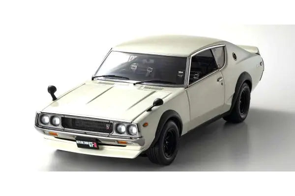 NISSAN SKYLINE 2000 GT-R KPGC110 WHITE 1/18 Scale Kyosho KYO08255W