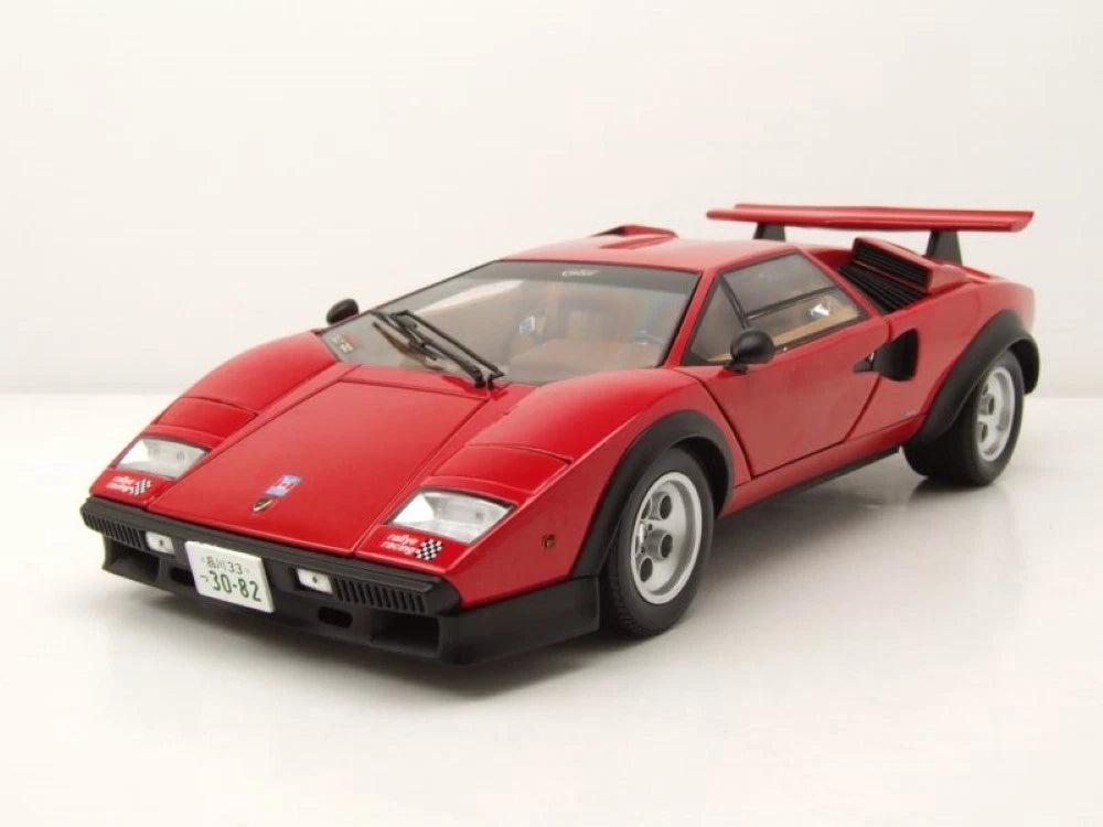 LAMBORGHINI COUNTACH WALTER WOLF RED 1/18 Scale Kyosho KYO08320A