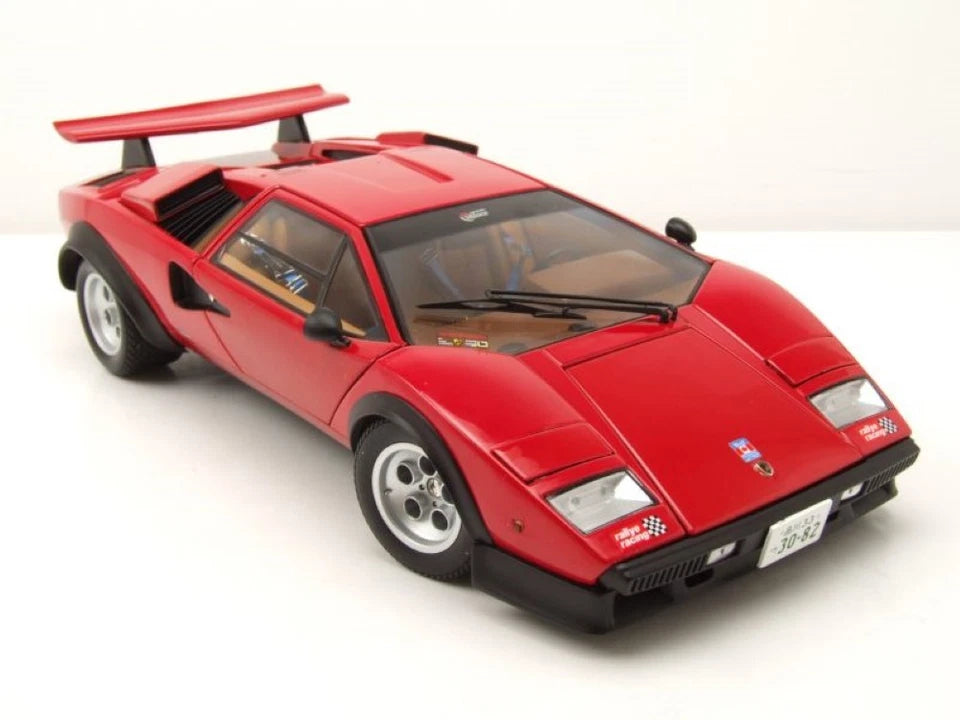 LAMBORGHINI COUNTACH WALTER WOLF RED 1/18 Scale Kyosho KYO08320A