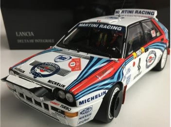 LANCIA DELTA INTEGRALE MC #4 WHITE 1992 1/18 Scale Kyosho KYO08348A