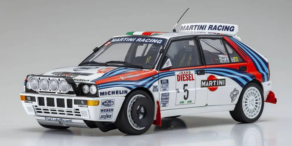 LANCIA DELTA INTEGRALE SANREMO #5 1'92 1/18 Scale Kyosho KYO08348B