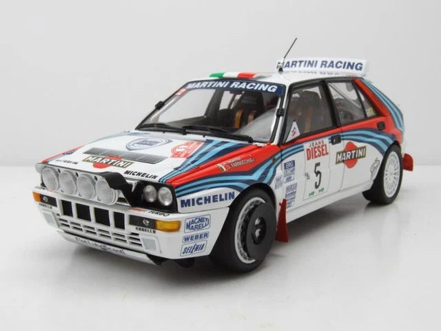 LANCIA DELTA INTEGRALE SANREMO #5 1'92 1/18 Scale Kyosho KYO08348B