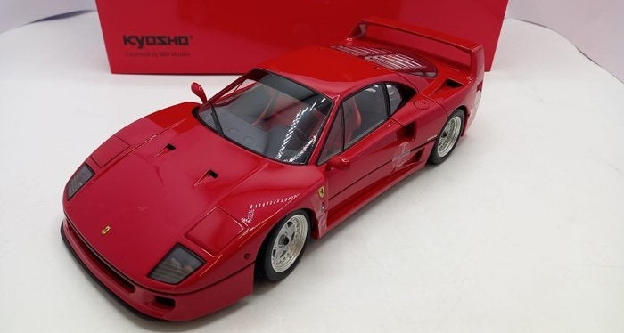 FERRARI F40 RED 1/18 Scale Kyosho KYO08416R