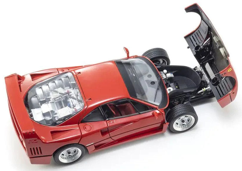 FERRARI F40 RED 1/18 Scale Kyosho KYO08416R