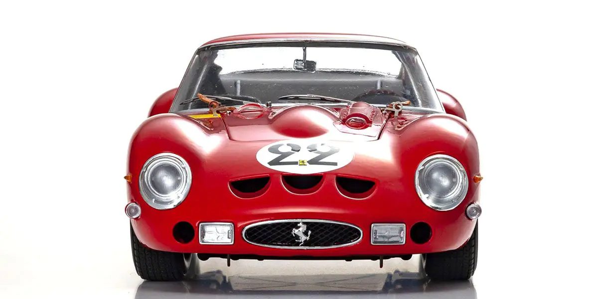 FERRARI 250 GTO 1962 LM#22 RED 1/18 Scale Kyosho KYO08438B
